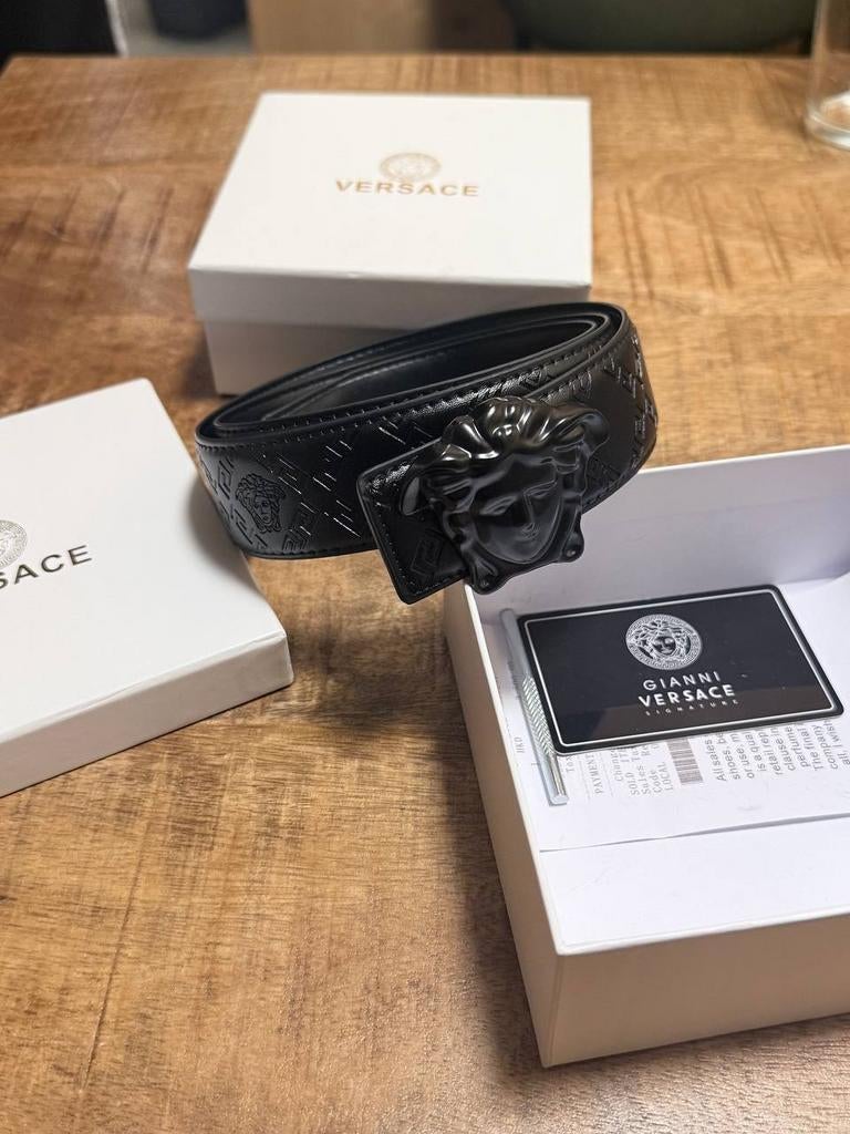 Versace Riem 105 cm, Kleding | Heren, Riemen en Ceinturen, Zwart, Nieuw, Riem of Ceintuur, Versace