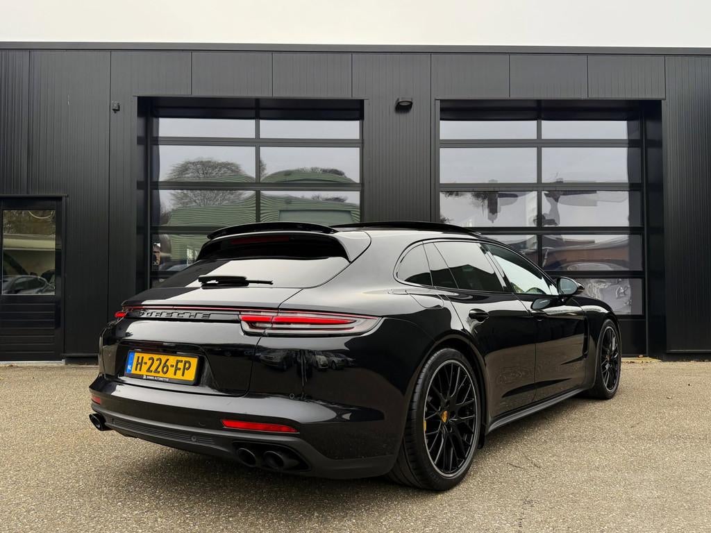 Porsche Panamera Sport Turismo 3.0 4 Pano Bose Matrix Led, Auto's, Porsche, Adaptive Cruise Control, Gebruikt, 2995 cc, Zwart