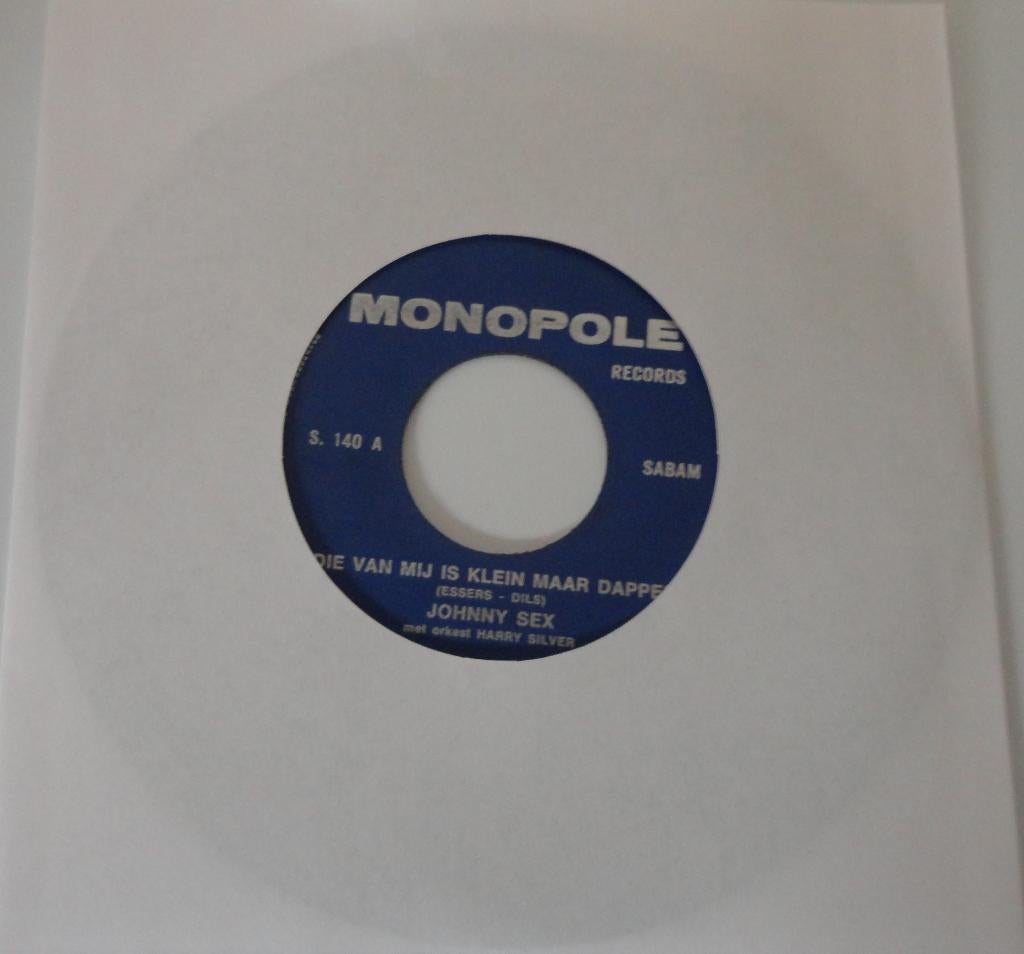 Johnny S*x > Die van mij is kl**n maar dapper, Gebruikt, 7 inch, Single, Ophalen of Verzenden