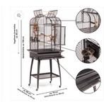 Papagaai Parkiet Vogelkooi als nieuw, Dieren en Toebehoren, Vogels | Hokken en Kooien, Ophalen, Zo goed als nieuw, Metaal, Vogelkooi