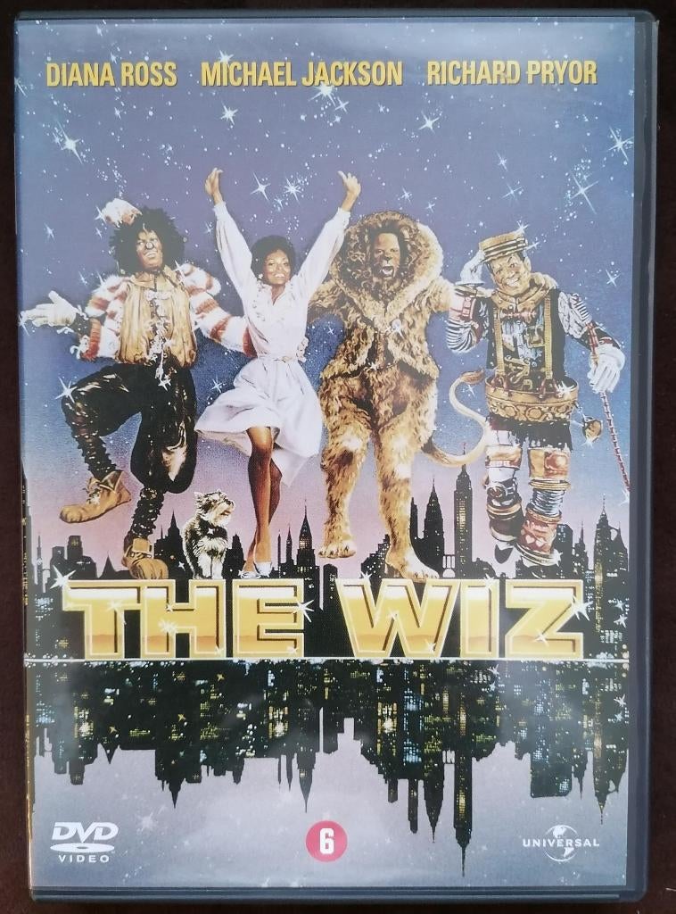 DVD The Wiz, Vanaf 6 jaar, Ophalen of Verzenden, Zo goed als nieuw