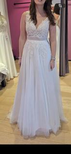 Trouwjurk, Ophalen, Zo goed als nieuw, Wit, Trouwjurk