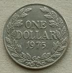 Liberia, 1 dollar 1975, Ophalen of Verzenden, Overige landen, Losse munt