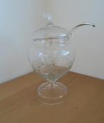 Antiek kristal glazen (vruchten) bowlpot, Antiek en Kunst, Ophalen