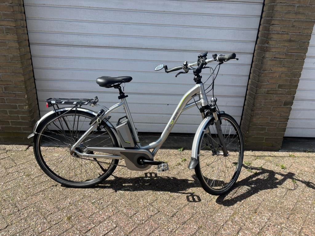 Flyer E-Bike Dames Panasonic Middenmotor, Ophalen of Verzenden, Zo goed als nieuw, Versnellingen