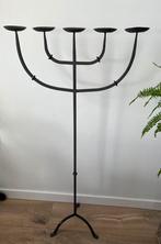 Gietijzeren hoge kandelaar, Ophalen, Zo goed als nieuw, 75 cm of meer