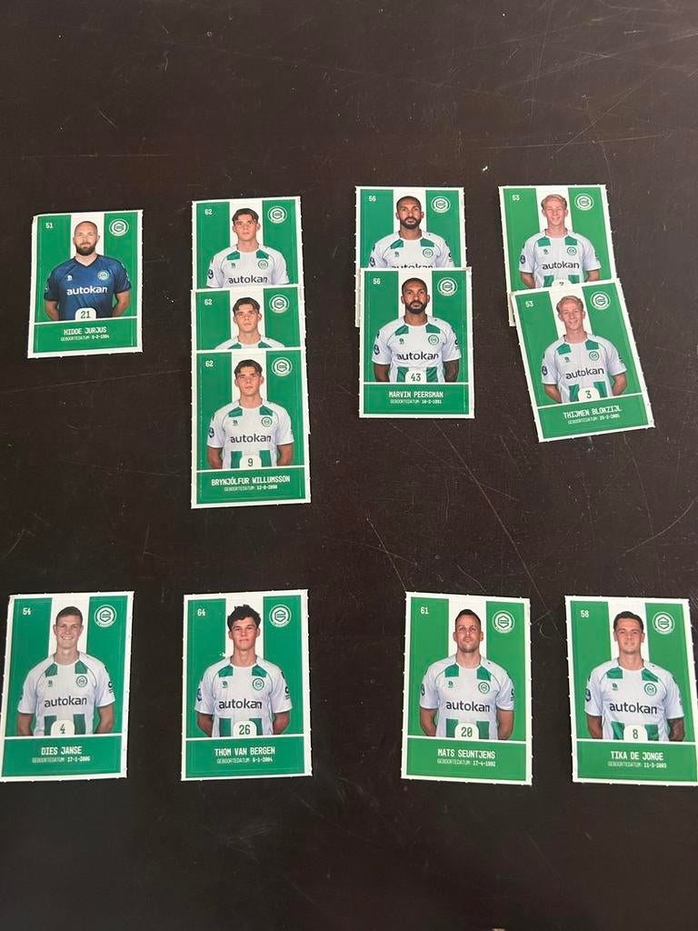 Fc groningen, Verzamelen, Ophalen, Zo goed als nieuw