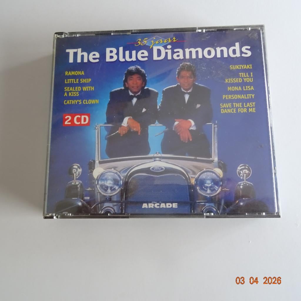 The Blue Diamonds – 35 Jaar (2cd), Verzenden, Zo goed als nieuw