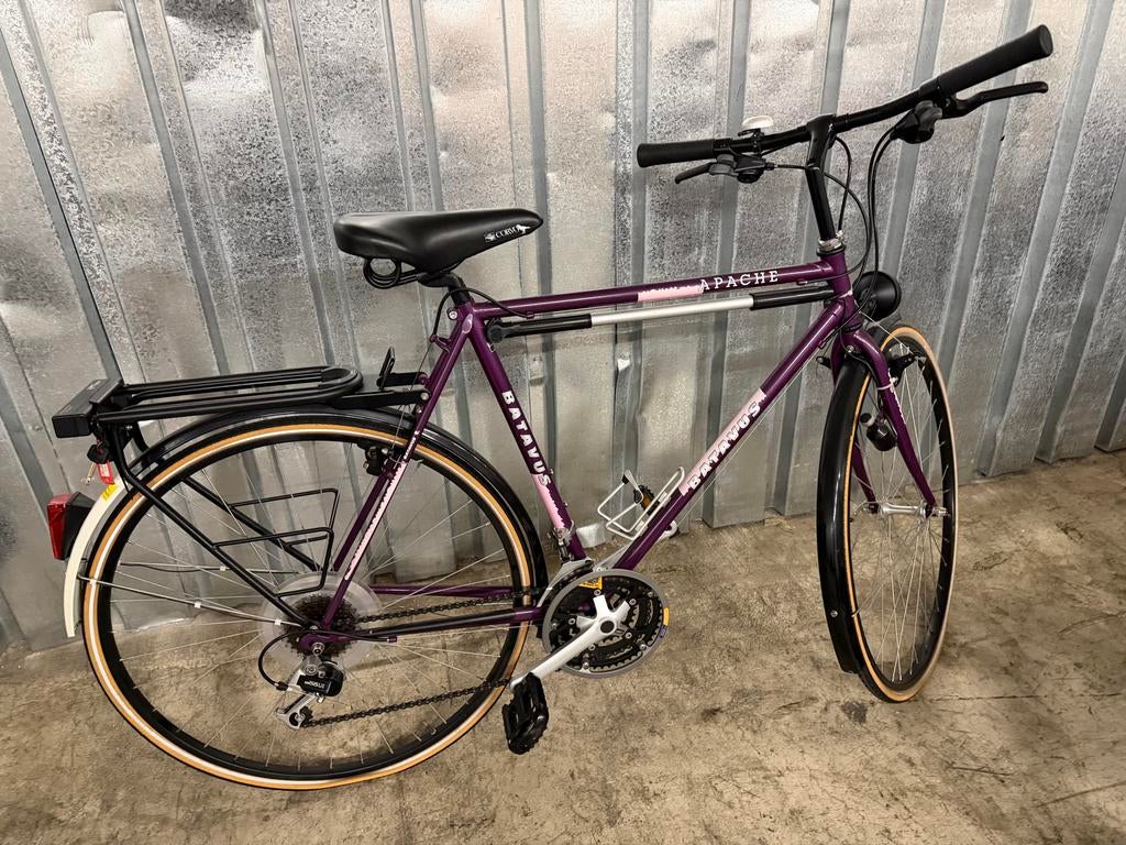 Batavus Apache damesfiets, Fietsen en Brommers, Velgrem, Versnellingen, Batavus, Ophalen of Verzenden