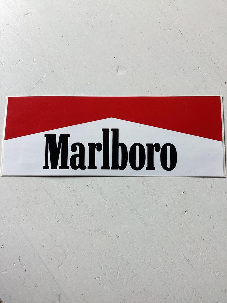 Sticker Marlboro, Verzamelen, Stickers, Zo goed als nieuw, Merk, Verzenden