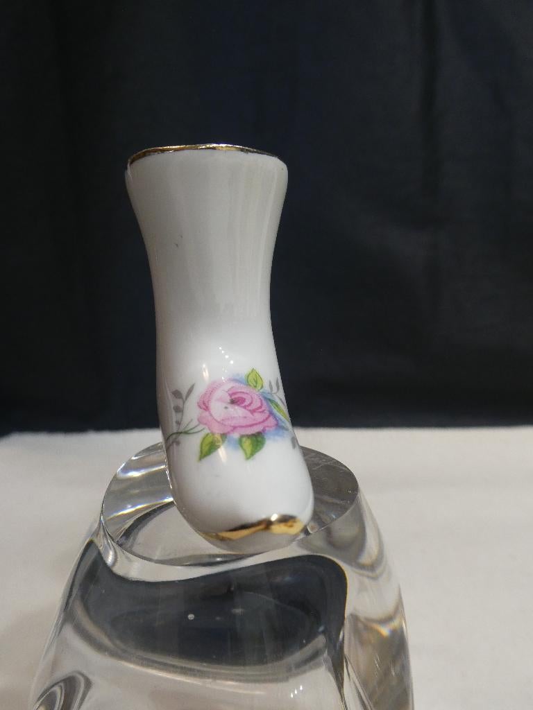 Vintage miniatuur laarsje limoges Frankrijk, Ophalen of Verzenden