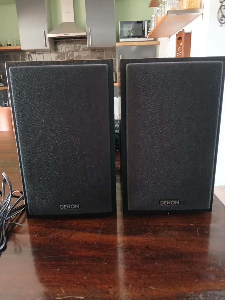 Set luidsprekers DENON SC M39, Overige merken, Gebruikt, Ophalen of Verzenden, Minder dan 60 watt