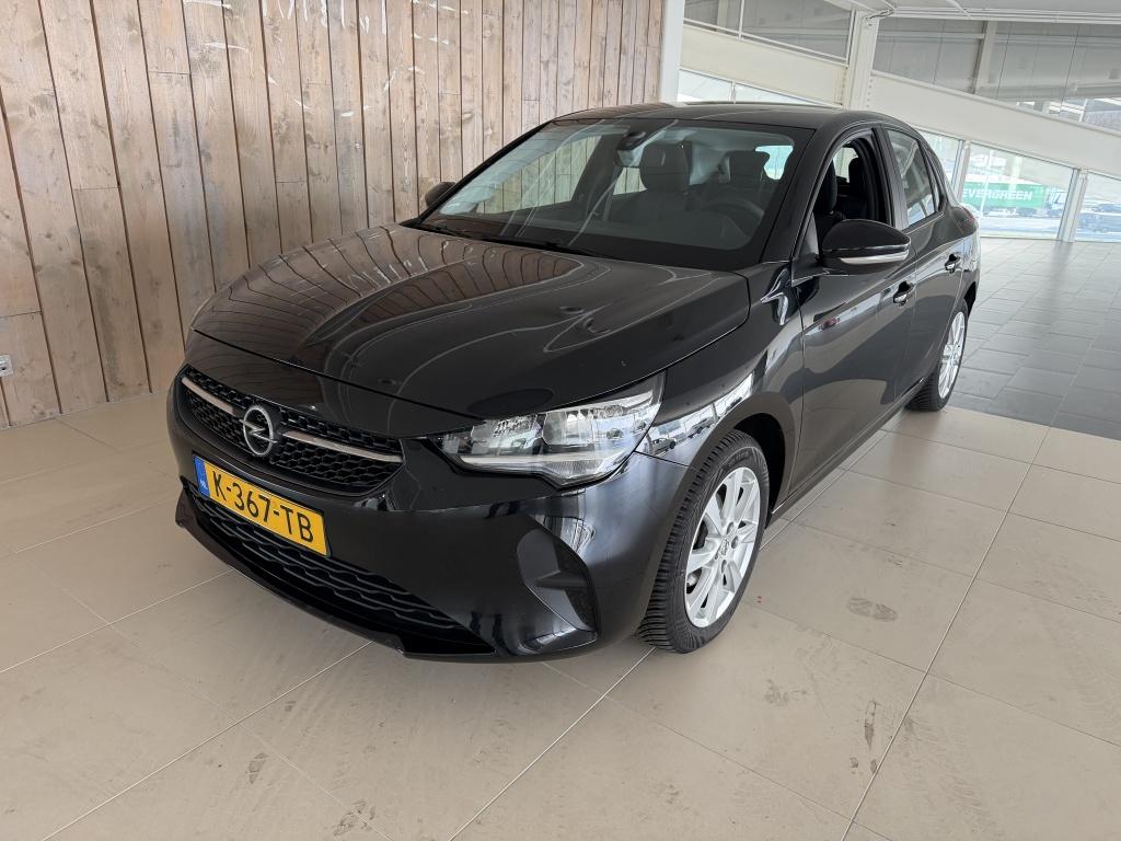 Opel Corsa 1.2 Edition (bj 2021), Voorwielaandrijving, Euro 6, 1199 cc, Zwart