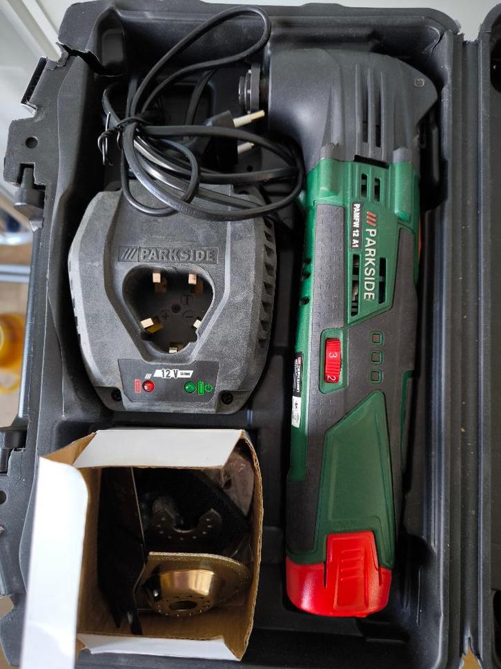 Nieuwe Parkside PAMFW 12 A1 multitool, Doe-het-zelf en Verbouw, Gereedschap | Handgereedschap, Nieuw, Ophalen of Verzenden