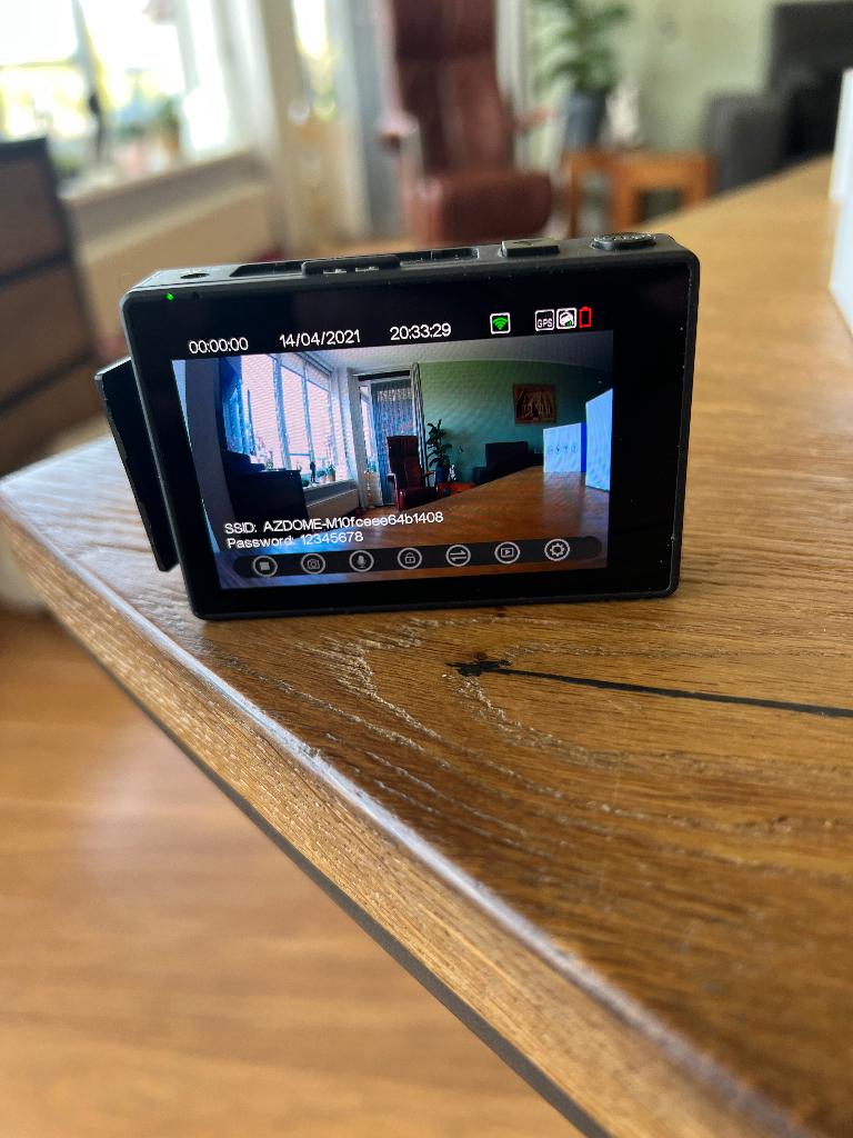 dashcam, Ophalen, Zo goed als nieuw
