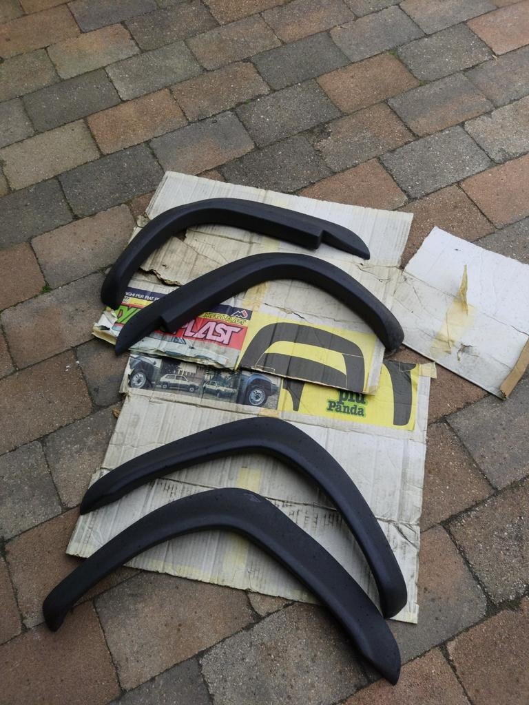 4 stuks rubberen spatlappen voor Fiat Panda 312 319 2012-2022 2023