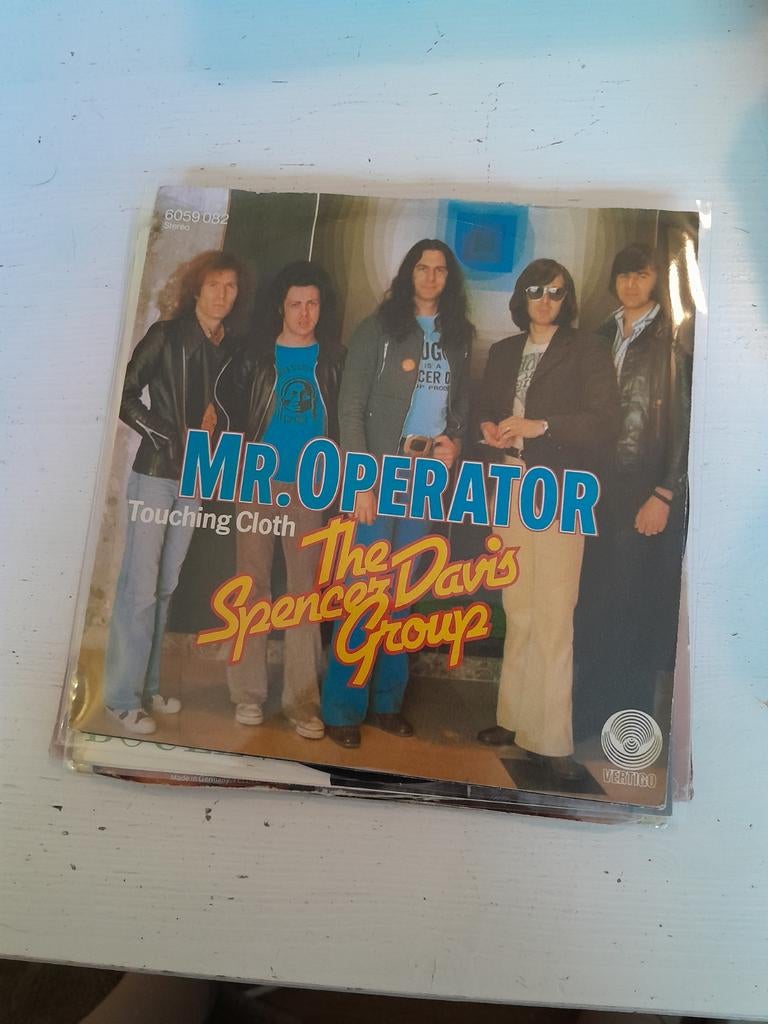 The spencer davis group 7inch mr operator, Ophalen of Verzenden, Zo goed als nieuw, Pop