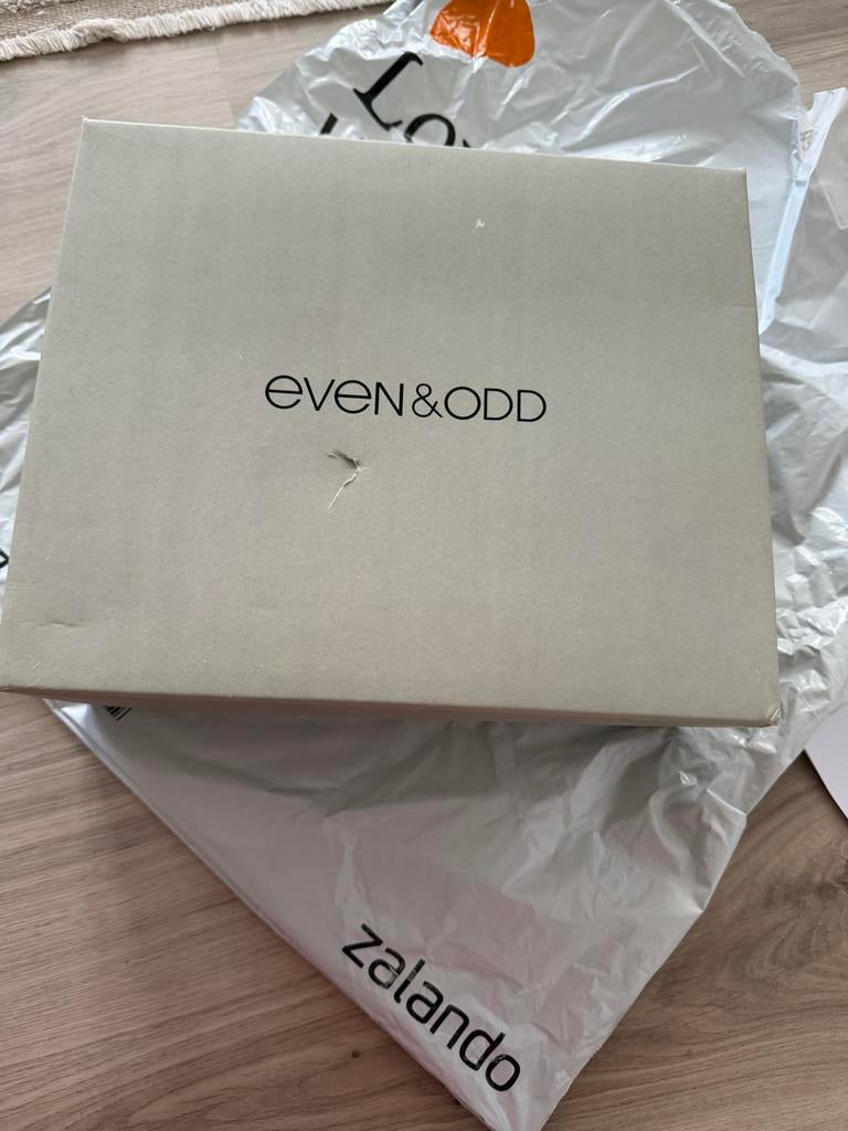 Even&Odd Witte Plateauhakken - Maat 36, Ophalen of Verzenden, Zo goed als nieuw, Wit, Schoenen met hoge hakken