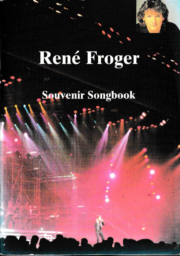 Rene Froger Souvenir Songbook ( 121 ), Verzenden, Gebruikt, Artiest of Componist, Populair