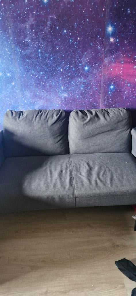 Ikea bankje grijs, Ophalen, 75 tot 100 cm, Tweepersoons, Minder dan 150 cm