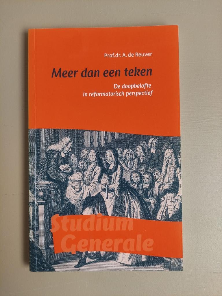 A. de Reuver - Meer dan een teken, Ophalen of Verzenden, Zo goed als nieuw, A. de Reuver