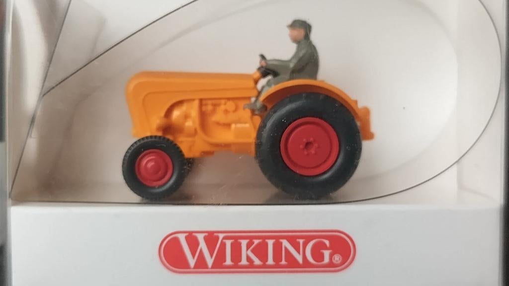 Porsche Junior tractor 1:87 H0 Wiking Pol, Wiking, Nieuw, Bus of Vrachtwagen, Wiking@wiking.de