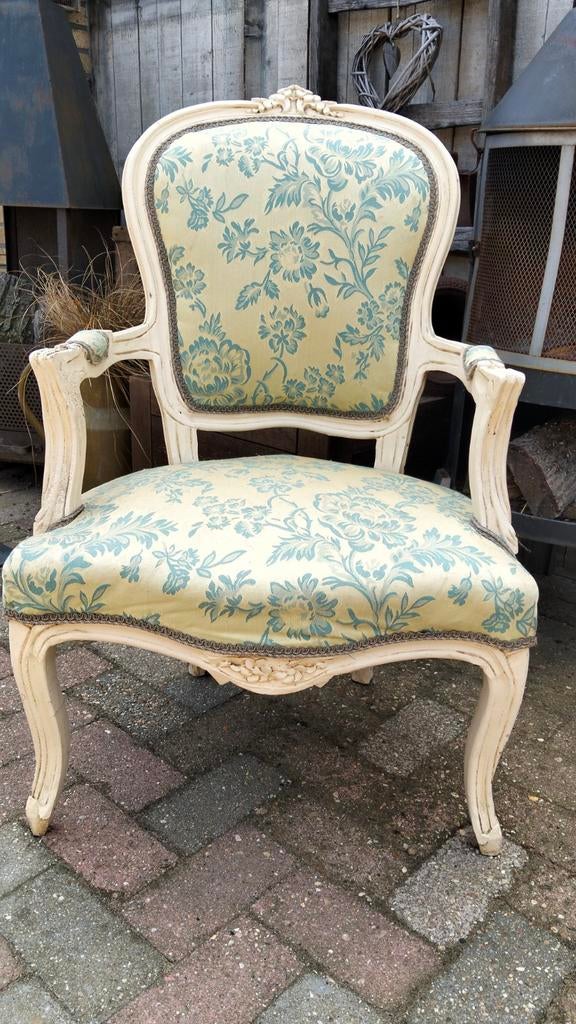 Oude brocante stoel, Antiek en Kunst, Ophalen