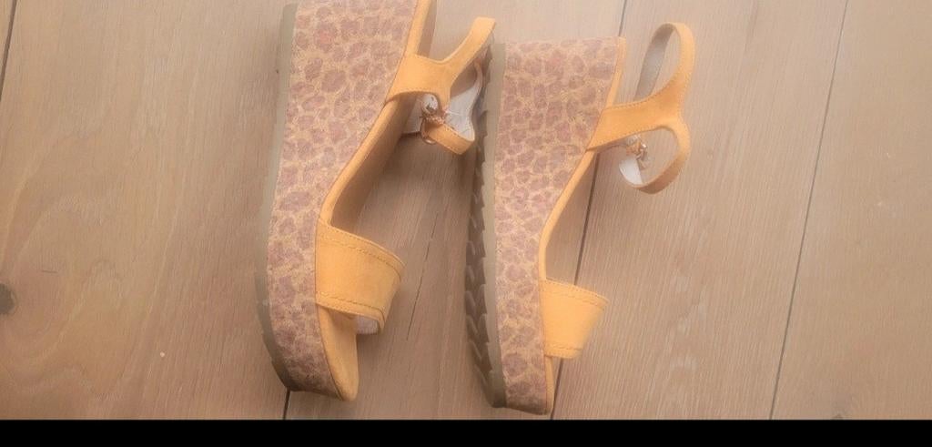 Oranje sandalen voor koningsdag!, Kleding | Dames, Schoenen, Nieuw, Sandalen of Muiltjes, Oranje, Ophalen of Verzenden