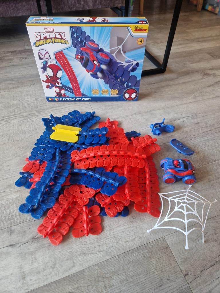 Marvel Spidey Flextreme Racebaan Set - Zo goed als nieuw, Ophalen of Verzenden