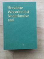 Herziene Woordenlijst, Nederlandse Taal, Ophalen of Verzenden, Nieuw, Overige uitgevers, Nederlands