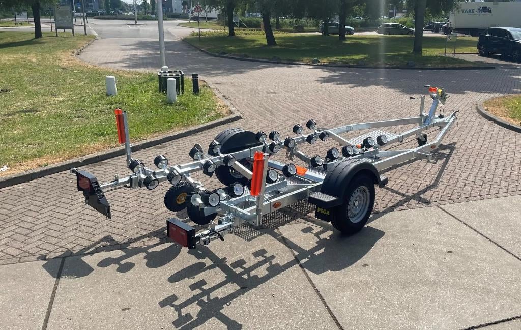 Pega vanclaes boottrailer tegen scherpe prijzen, Watersport en Boten, Ophalen, Minder dan 1500 kg, Overige typen, Nieuw