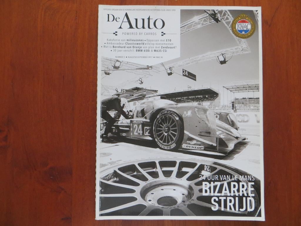 De Auto 5 2017 BMW 650i, M635 CSi, Maserati Quattroporte Evo, Ophalen of Verzenden, Nieuw, BMW