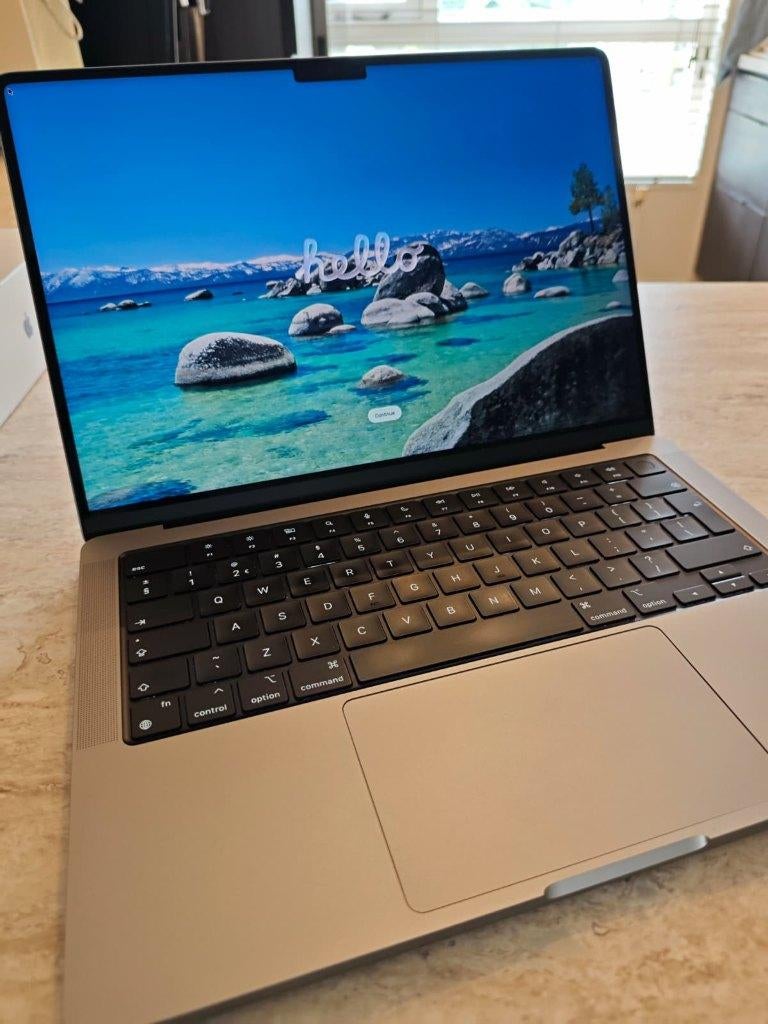 Apple MacBook Pro 2021 14" M1 Pro 8 Core, 16GB ram, 1TB SSD, MacBook Pro, 1 TB of meer, Qwerty, Overige groottes