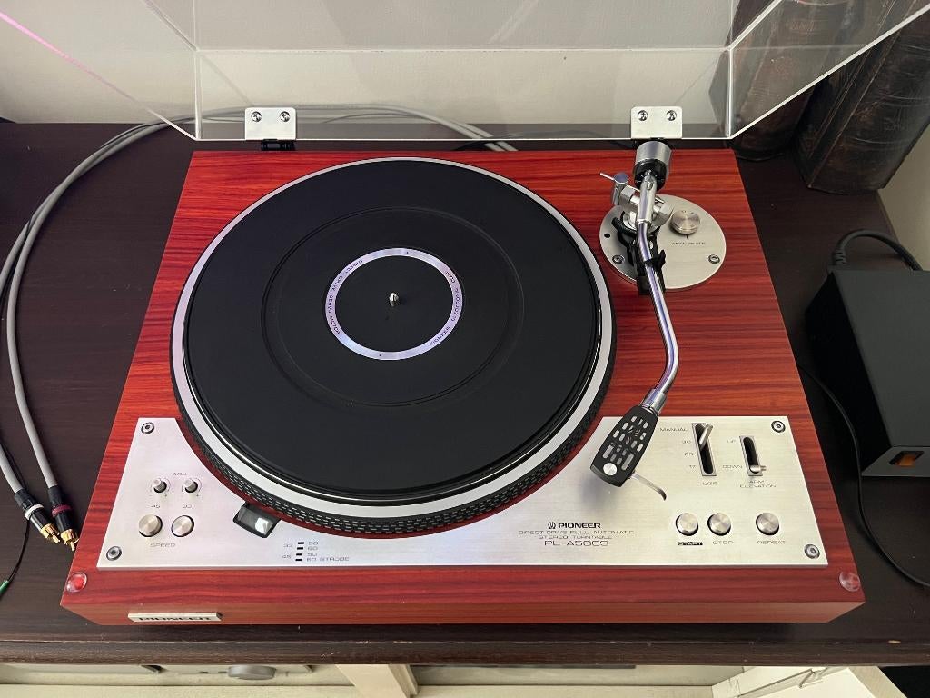 Pioneer PL-A500/530 platenspeler, Ophalen, Automatisch, Zo goed als nieuw, Pioneer