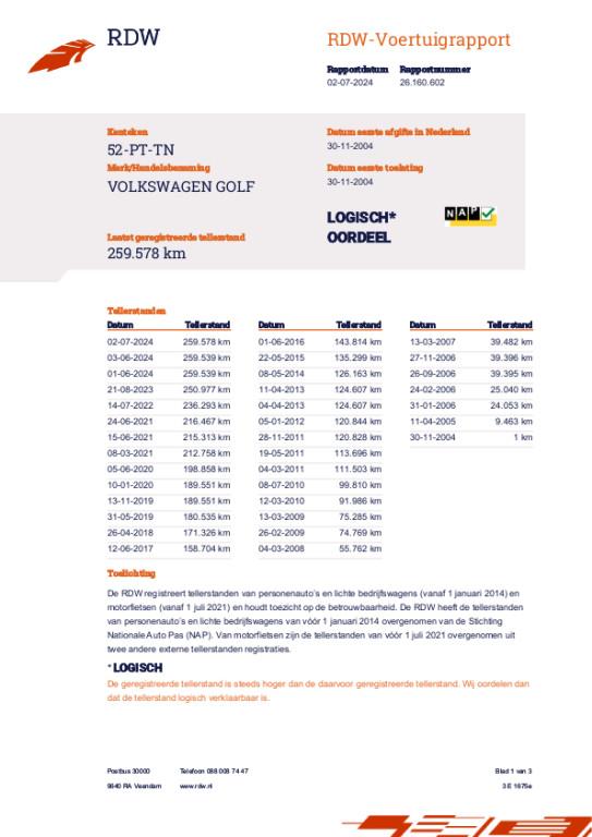 Volkswagen Golf 1.4 Trendline CRUISE/AIRCO/NAP/5DEURS/NETJES, Auto's, Voorwielaandrijving, Stof, Gebruikt, 4 cilinders