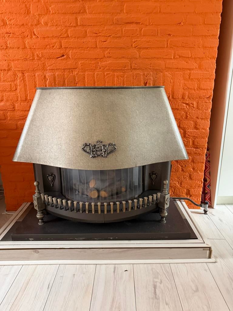 Vintage Gashaard - Dru Loevestein, Ophalen, Gebruikt, Vrijstaande haard, Gashaard