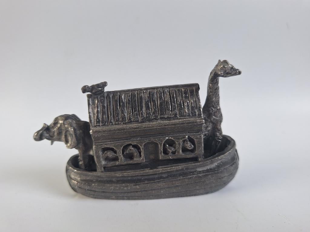 Tinnen ark van Noach 20 jaar Wereld natuur fonds., Ophalen of Verzenden, Zo goed als nieuw