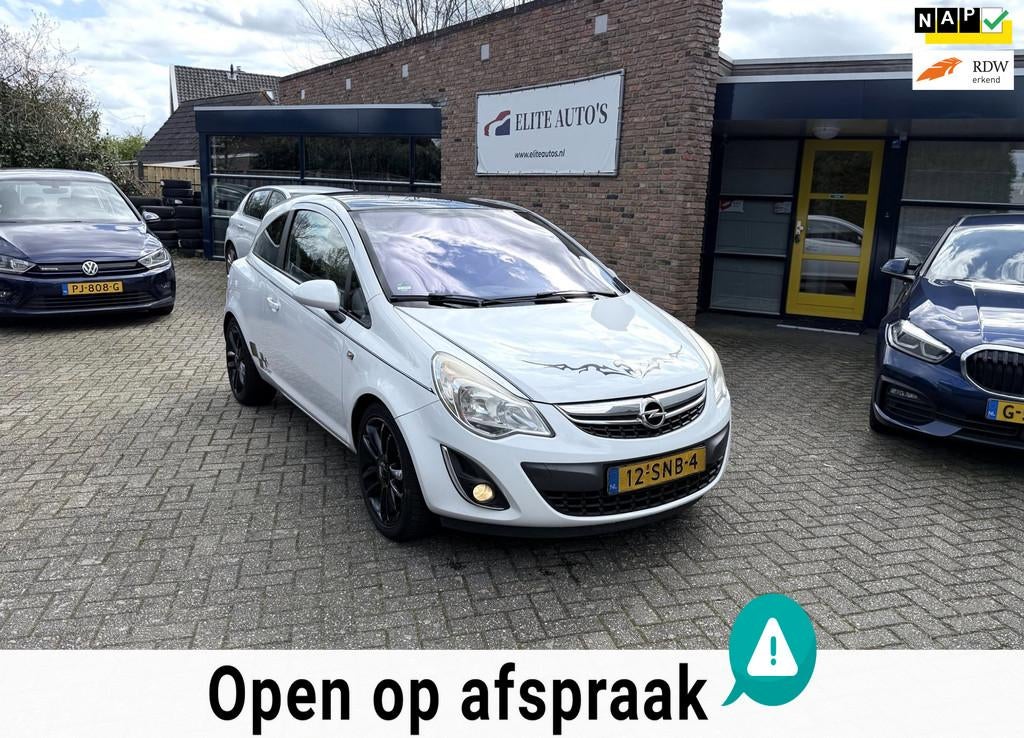Opel Corsa /inruilkoopje/mooie auto/rijdt goed/airco/NAP/apk, Auto's, Opel, Voorwielaandrijving, Euro 5, 101 pk, 1398 cc