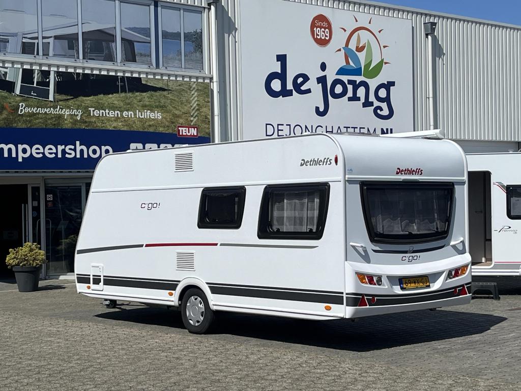 Dethleffs C'Go 495 FR Cassette Luifel, Caravans en Kamperen, Caravans, Rondzit, Bedrijf, Overige typen, Dethleffs