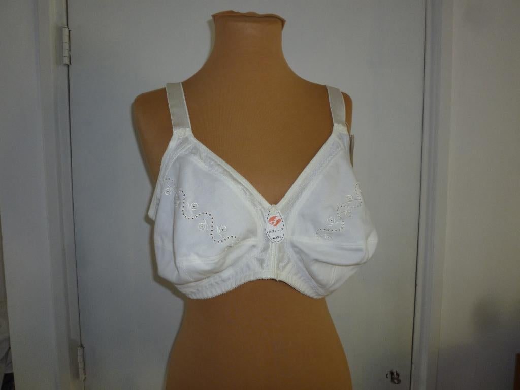 Bh zonder beugels maat 90DD, Kleding | Dames, Ondergoed en Lingerie, Ophalen of Verzenden, Wit, BH