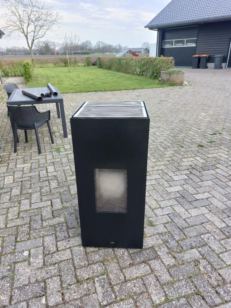 MCZ Pelletkachel, Huis en Inrichting, Ophalen, Gebruikt, Vrijstaand