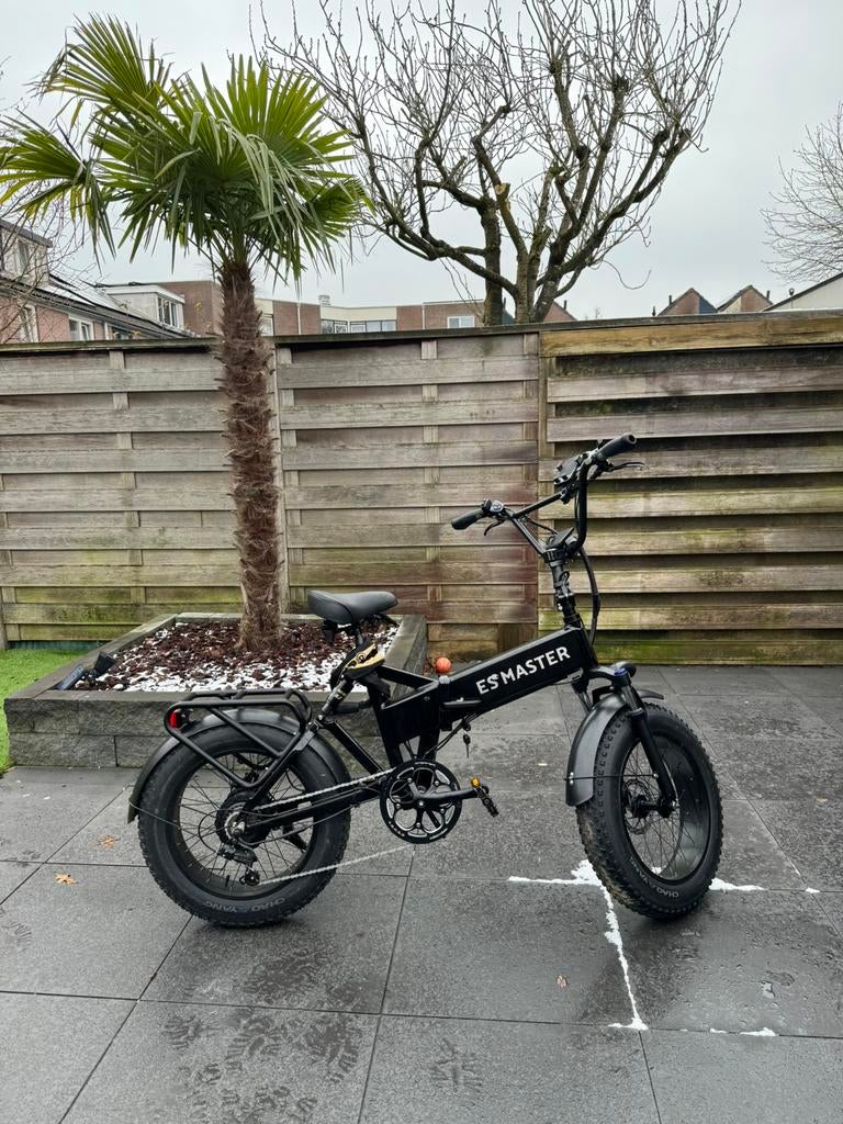 Esmaster 750 Fatbike (Vouwfiets) – Zo goed als nieuw!, Fietsen en Brommers, Fietsen | Vouwfietsen, Ophalen, Zo goed als nieuw