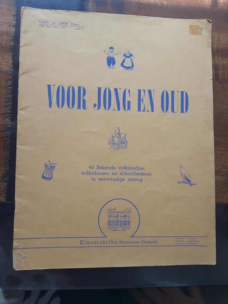 Voor jong en oud Klavarskribo, Muziek en Instrumenten, Bladmuziek, Gebruikt, Klassiek, Overige soorten, Ophalen of Verzenden