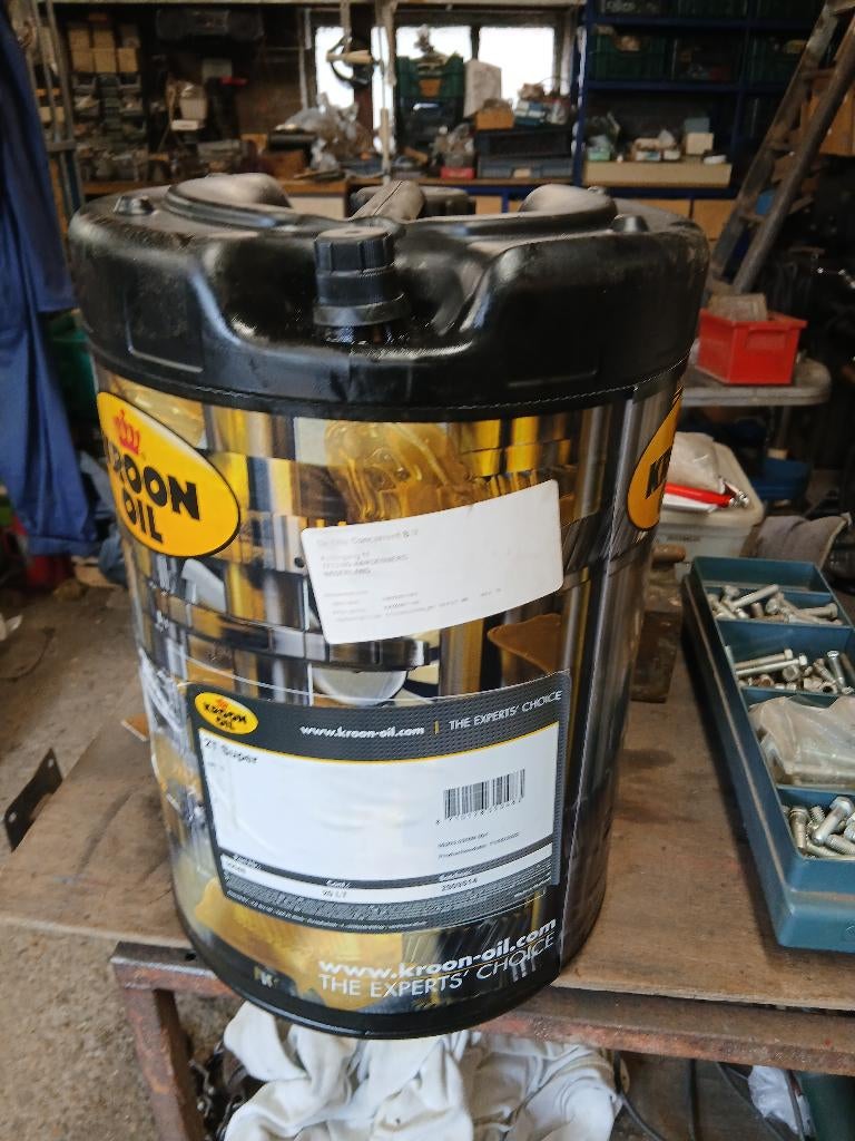 2 takt olie kroon, Ophalen