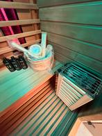 Luxe Combi Sauna (Infrarood + Finse Sauna) - GRATIS MONTAGE, Ophalen of Verzenden, Zo goed als nieuw, Fins of Traditioneel, Complete sauna