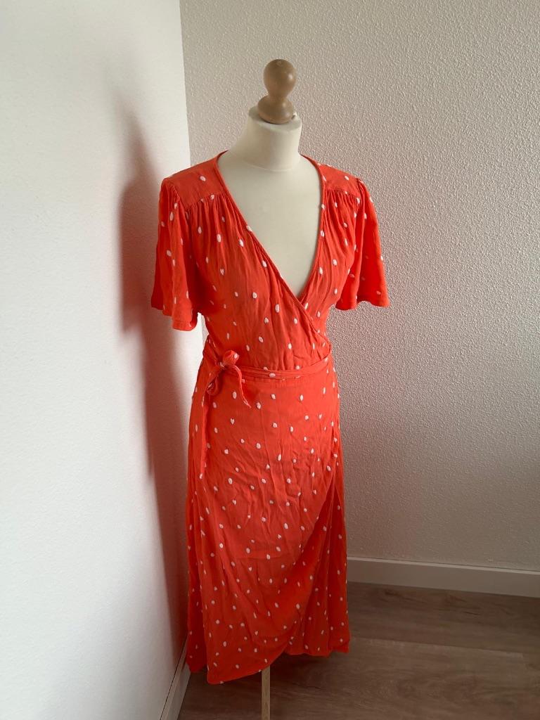 Fabienne Chapot maat 42 Archana butterfly Indy dress 283, Maat 42/44 (L), Oranje, Ophalen of Verzenden, Zo goed als nieuw