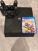 Playstation 4 Pro met 2 controllers en Little Big Planet 3, Met games, Met 2 controllers, Ophalen of Verzenden, Zo goed als nieuw