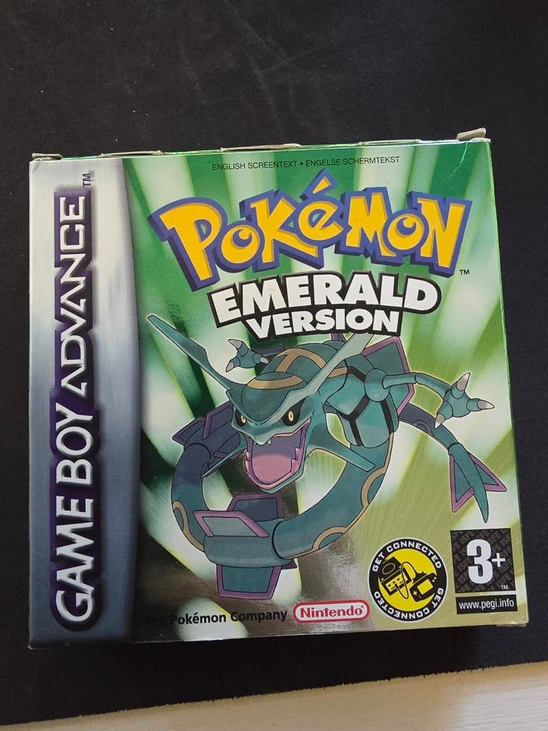 Pokemon Emerald Version GBA CIB - Game Boy Advance, Spelcomputers en Games, Games | Nintendo Game Boy, Zo goed als nieuw, Role Playing Game (Rpg)