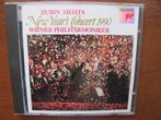 Cd: Nieuwjaarsconcert 1990, Wiener Philharmoniker, Mehta, Ophalen of Verzenden, Classicisme, Zo goed als nieuw, Kamermuziek