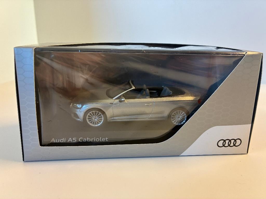27603: Audi A5 Cabriolet - 2017 - Iscale 1:43, Hobby en Vrije tijd, Modelauto's | 1:43, Overige merken, Nieuw, Ophalen of Verzenden